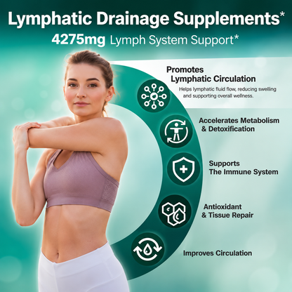 Trendora Nutrition Supports Lymphatic Circulation Supports Immune System & Metabolism