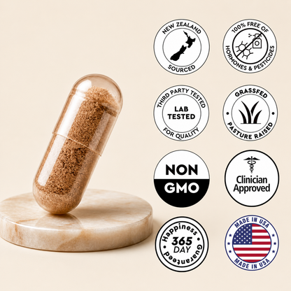 Trendora Nutrition Grass-Fed Beef Liver Capsules