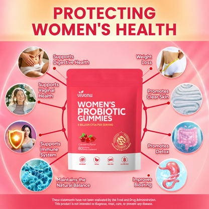 Trendora Nutrtion Probiotic Gummies Targeting Body Odor, Women's Health, and Body Balance