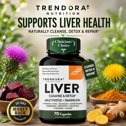 Trendora Nutrition Liver Cleanse Detox & Repair Support