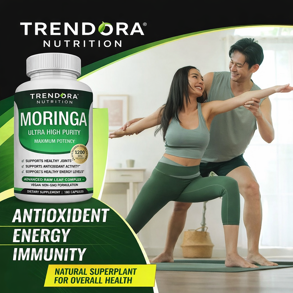 Trendora Moringa Complex — Clean Energy & Immune Defense Formula