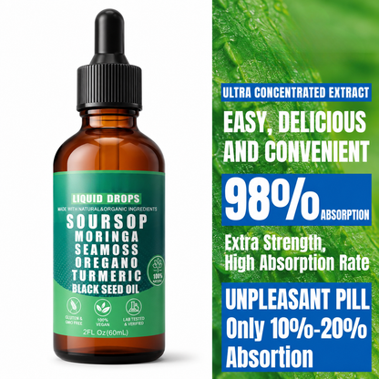 Trendora™ 10-in-1 SourSop Liquid  Drops