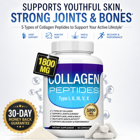 Trendora Collagen Peptides Hair & Skin Health, Anti-Aging, Joint and Bone Health