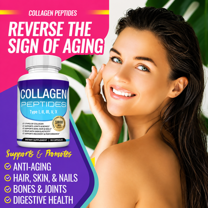 Trendora Collagen Peptides Hair & Skin Health, Anti-Aging, Joint and Bone Health