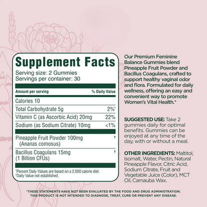 Trendora™ Feminine Balance Gummies