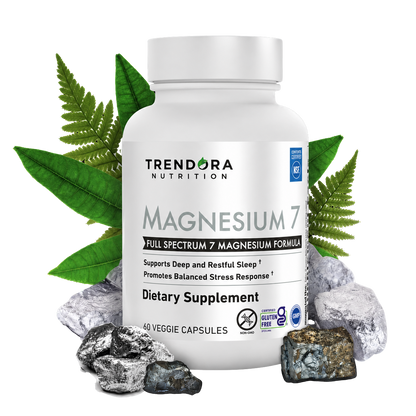 Trendora Nutrition Magnesium 7 Daily Natural Magnesium & Sleep Supplement